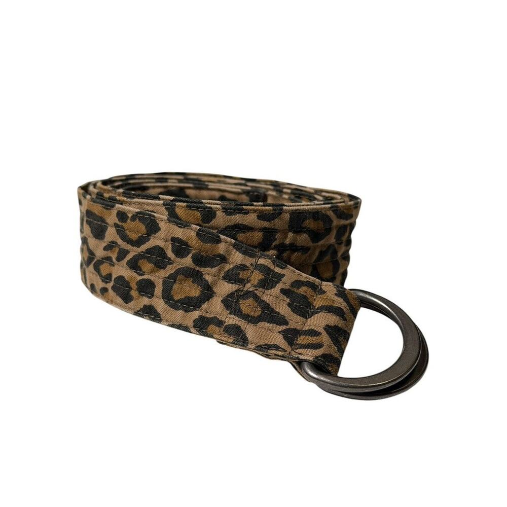 Cheetah print belt